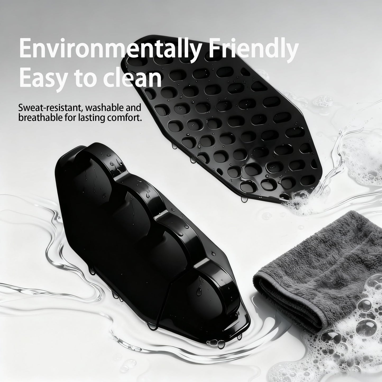 Non-Slip Silicone Gym Hand Grips – Ergonomic Weightlifting Gloves for Men & Women, Fingerless Palm Protectors for Dumbbells, Barbells, Pull-Ups – Anti-Slip Workout Lifting Grip